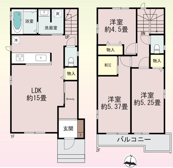 神戸市西区糀台2丁目の間取り
