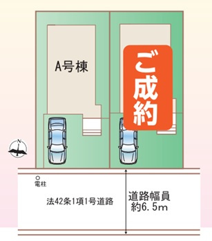 神戸市西区糀台2丁目の区画図