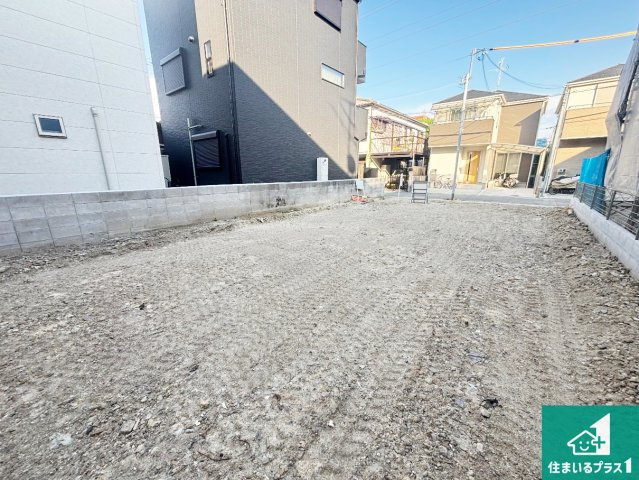 堺市堺区緑ヶ丘北町　第1期　新築一戸建ての外観|周辺は落ち着いた街並みの住宅地！子育てがしやすい住環境です！まだ未完成ですが、現地でしかわからない事もございます。是非一度ご覧ください。