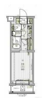 狛江市東和泉２丁目の賃貸マンションの間取り