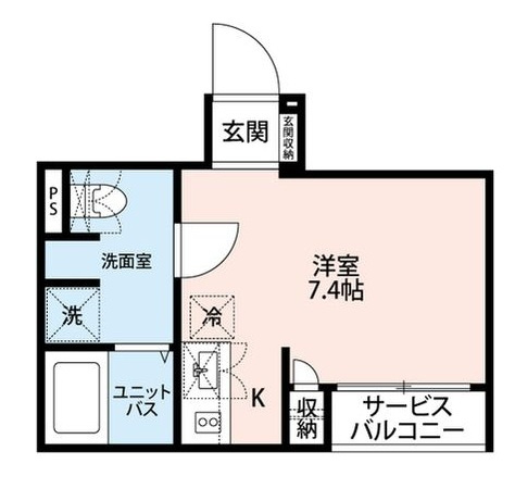 アルテール尾久の間取り|間取りです。
