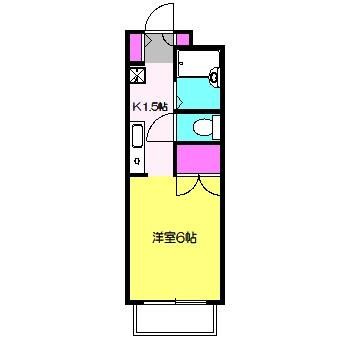 カセロたまプラーザの間取り