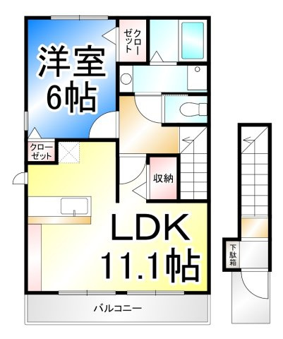 メゾンモビリアの間取り