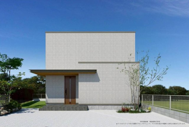 箕面市半町２丁目　土地の外観パース|ご参考プラン