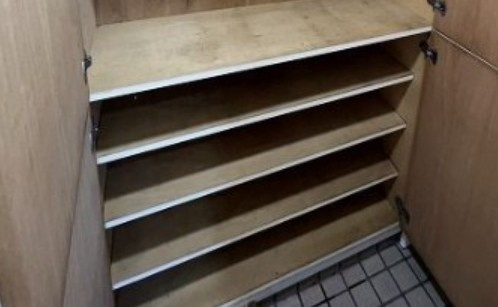 エルハイツ第６テラジマの収納|※別部屋参考写真