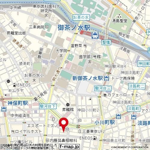 インペリアルお茶の水の地図