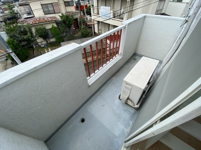 ホワイトヒルズのバルコニー|別部屋写真参考
