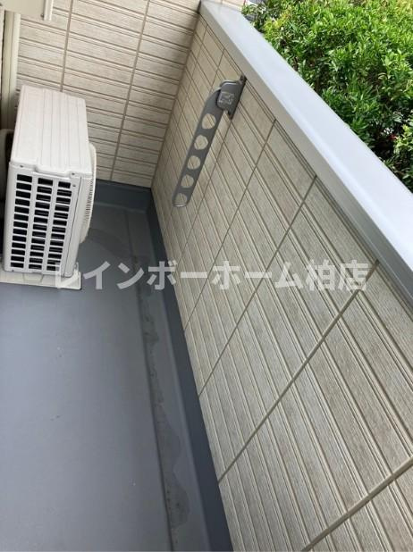 担当エリアのルームアドバイザーが直接対応いたしますのバルコニー|広々としたバルコニーです