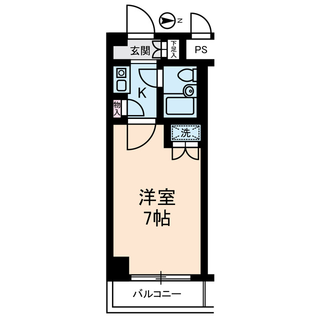 グローリア初穂桜台Ⅱの間取り