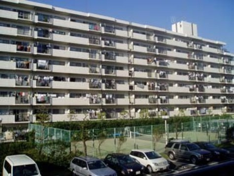 パレ平塚すみれ平 四番館の外観|きれいな外観です