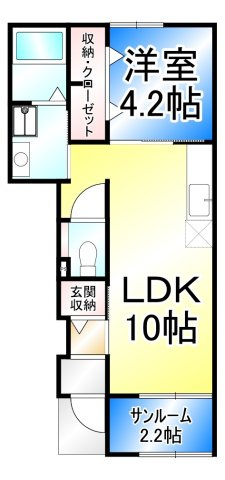 ラピィエルの間取り