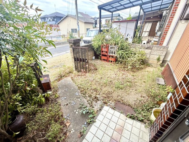 貝塚市半田2丁目　中古戸建の庭