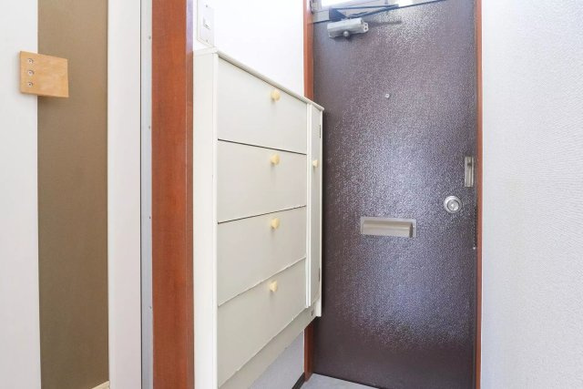 AP1466 サンライフ宮の下 302の玄関|毎日通る玄関はこちらです