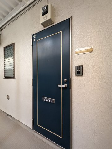 コーポ・ルピナスの玄関|きれいな玄関です