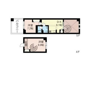 【間取り】 | レジデンスシャルマン月島