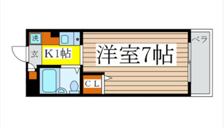 【間取り】 | センチュリー柳沢第5