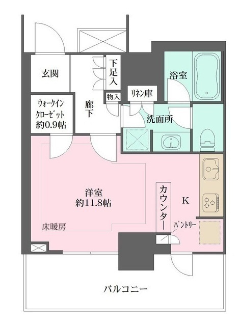 浅草タワーの間取り|間取りです。