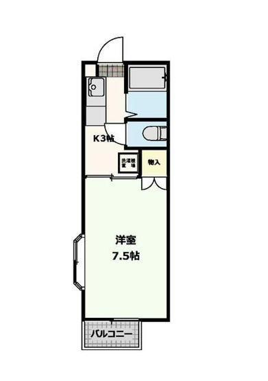 【間取り】 | ファミーユ東和泉