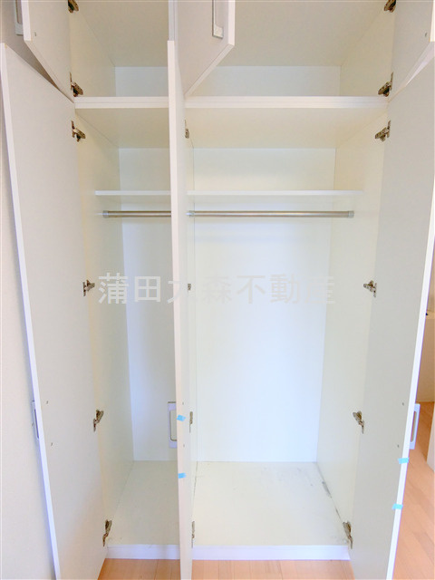 ガーデン蒲田の収納|収納　1メートル以上の大型クローゼット