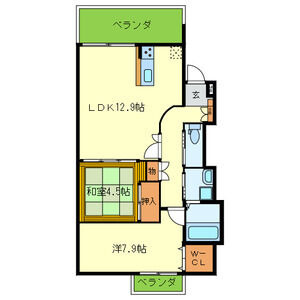 Forest南植松の間取り