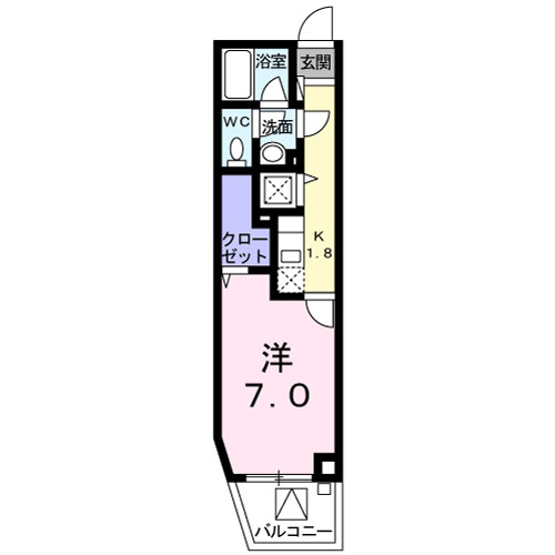 大和ステーションヒルズ弐番館の間取り