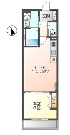 【間取り】 | リオグランデ東戸塚 | 1LDKの間取りです！