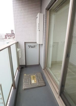クロスレジデンス清澄白河のバルコニー