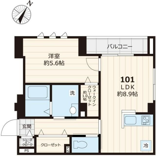 Ｒａｐｐｏｒｔ　Ｈ＆Ｓ　ラポールエイチアンドエスの間取り