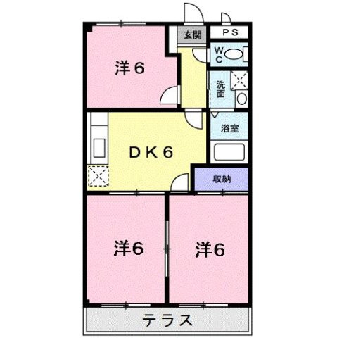 プリシェール藤原台の間取り