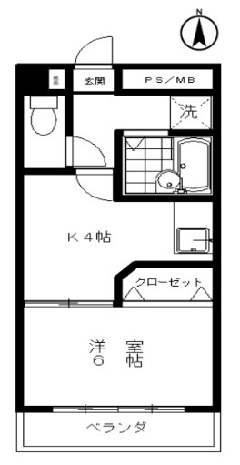 ラ・パイクスⅡの間取り