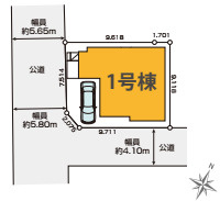 KIS上尾市本町　7期　新築一戸建て　KEIAI GRACE　01の区画図|1号棟