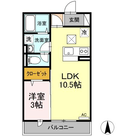 トレビナ武蔵野の間取り