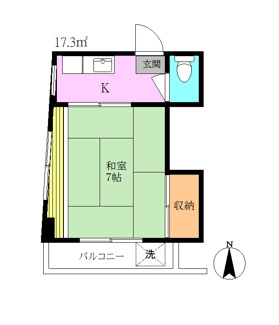 【間取り】 | 富士ハイツ