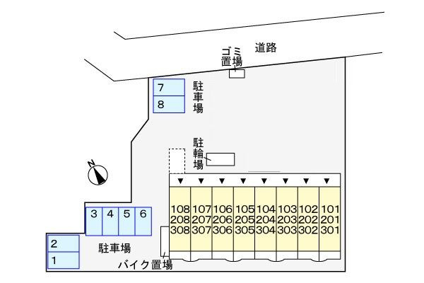 【駐車場】 | サンリットシーズン
