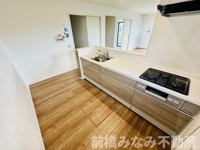【新築】高崎市下之城町15期　４号棟(全４棟)　ずっとプラス　新築建売分譲のキッチン|使いやすいキッチンです