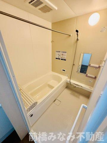 【新築】高崎市下之城町15期　４号棟(全４棟)　ずっとプラス　新築建売分譲の浴室|日々の疲れを癒すお風呂付です
