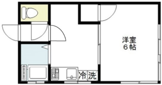 あすかアパートメント瀬谷Aの間取り