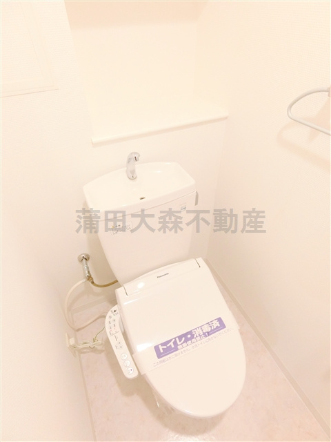 ジョイスコートのトイレ|トイレ温水暖房便座付き