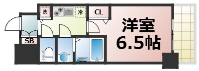 【間取り】 | アドバンス大阪バレンシア　仲介手数料無料