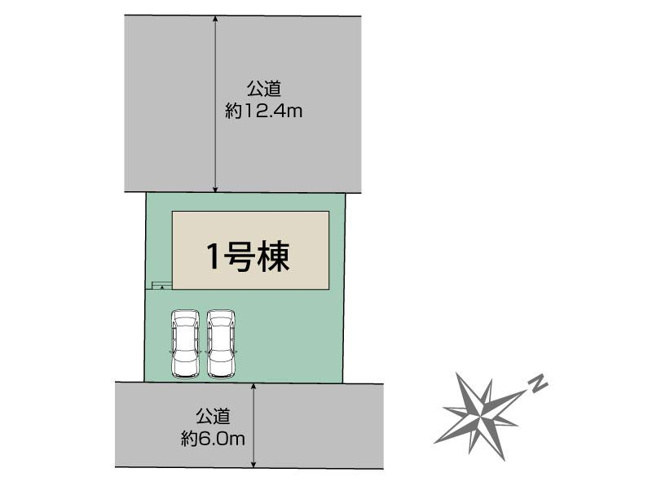 【区画図】 | 鳩山町楓ヶ丘3丁目　新築戸建　ブルーミングガーデン　全1棟　1号棟