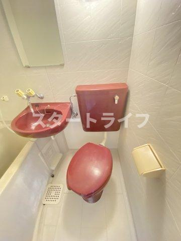 大阪市淀川区塚本３丁目の賃貸マンションのトイレ