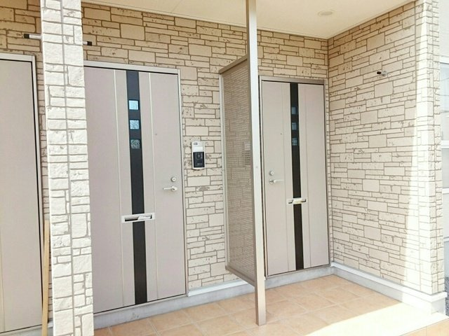 カーサ・ヴェルデのエントランス|建物の内部です