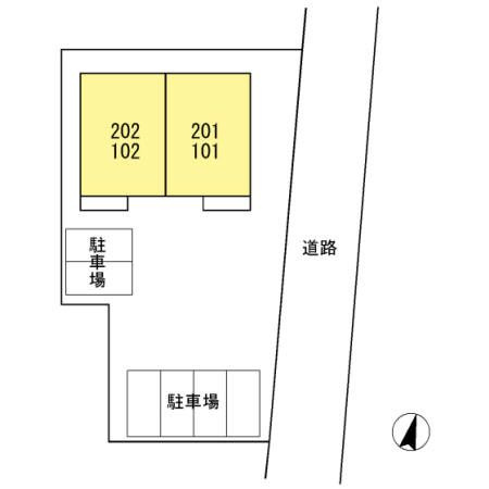 ソレイユの区画図