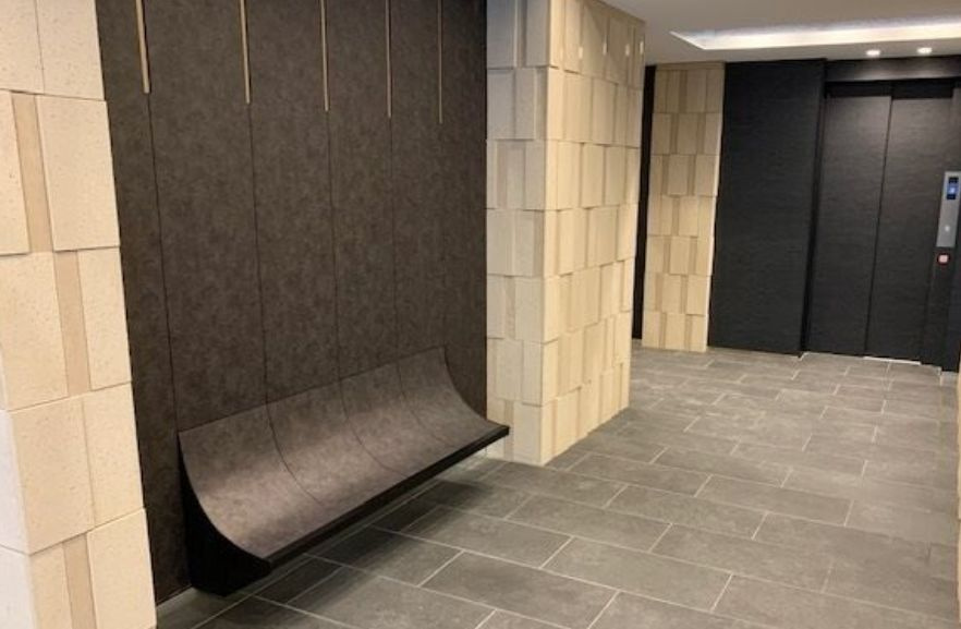 セヴェランス錦糸町のロビー|落ち着いたロビーです