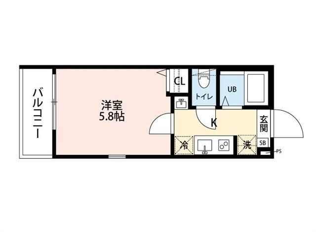 グランクオール東伏見の間取り