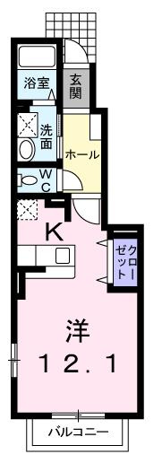 【間取り】 | プリムヴェール ジャルダン