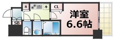 【間取り】 | アドバンス大阪バレンシア　仲介手数料無料