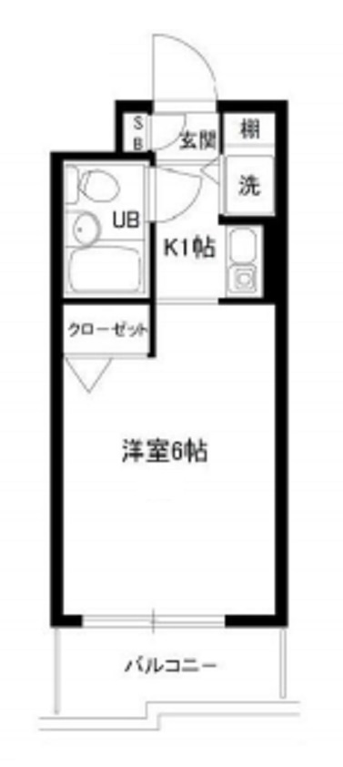 ジョイフル池上第２の間取り|間取り