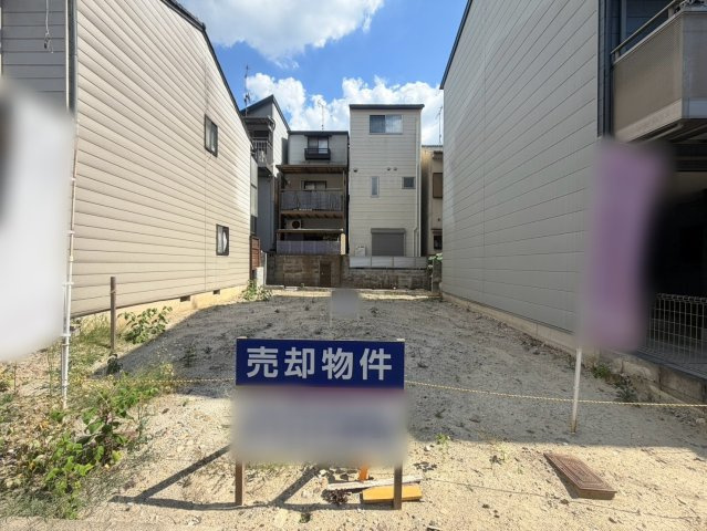 桃山町丹後の前面道路含む現地写真