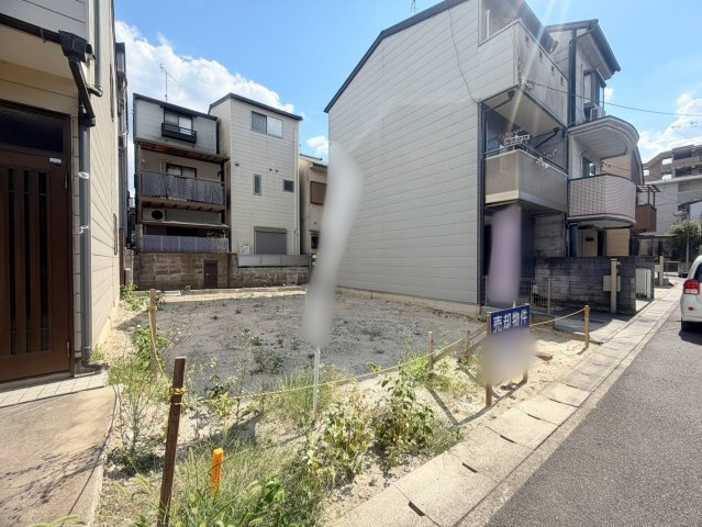 桃山町丹後の前面道路含む現地写真